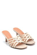 Women's Casual Heeled Slippers | Derimod