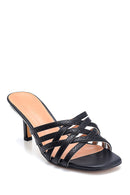 Women's Casual Heeled Slippers | Derimod