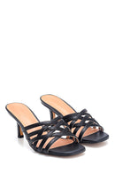 Women's Casual Heeled Slippers | Derimod