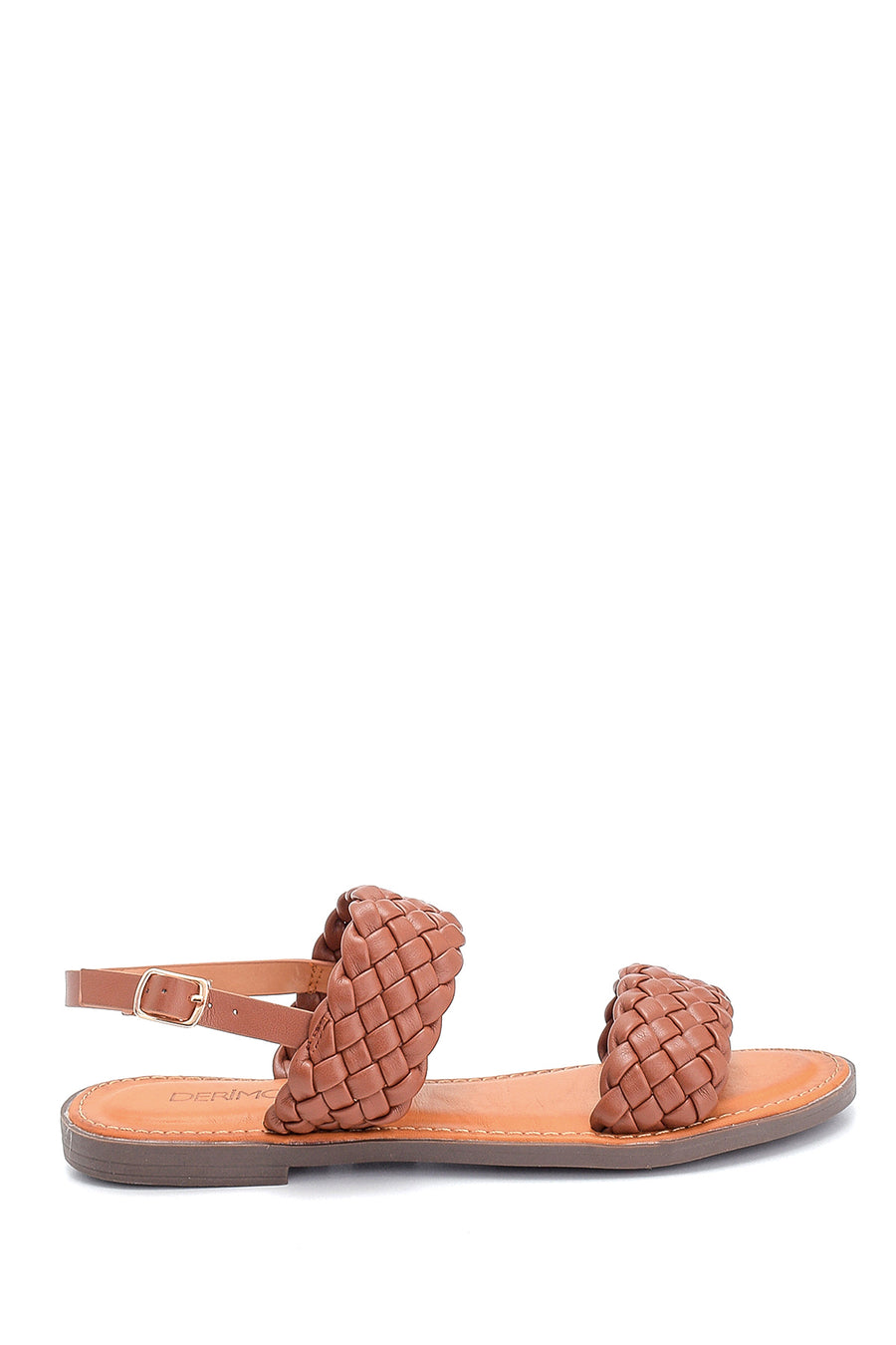 Kadın Örgü Detaylı Casual Sandalet 21SFE464029 | Derimod