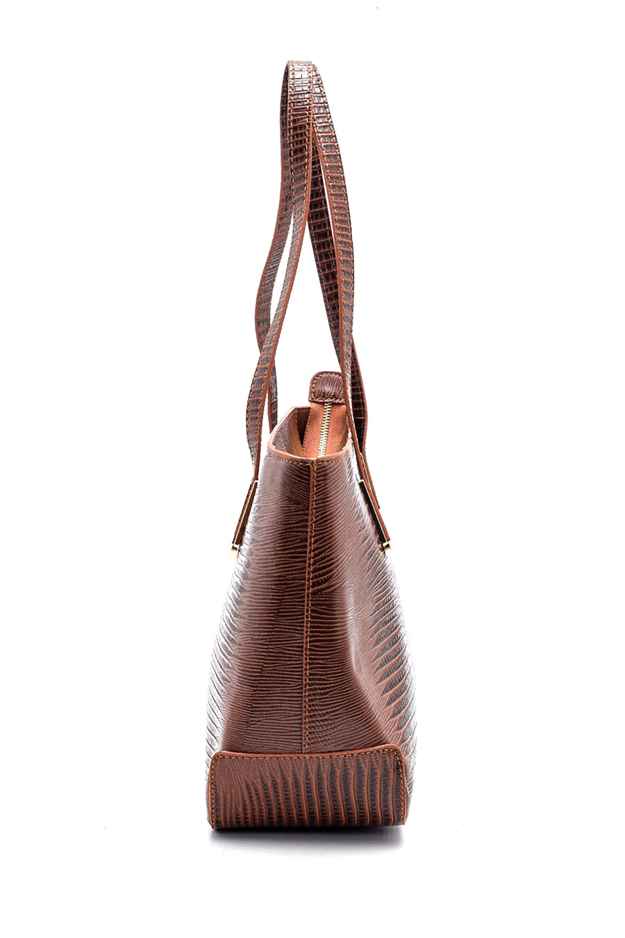 Women's Lizard Patterned Shoulder Bag