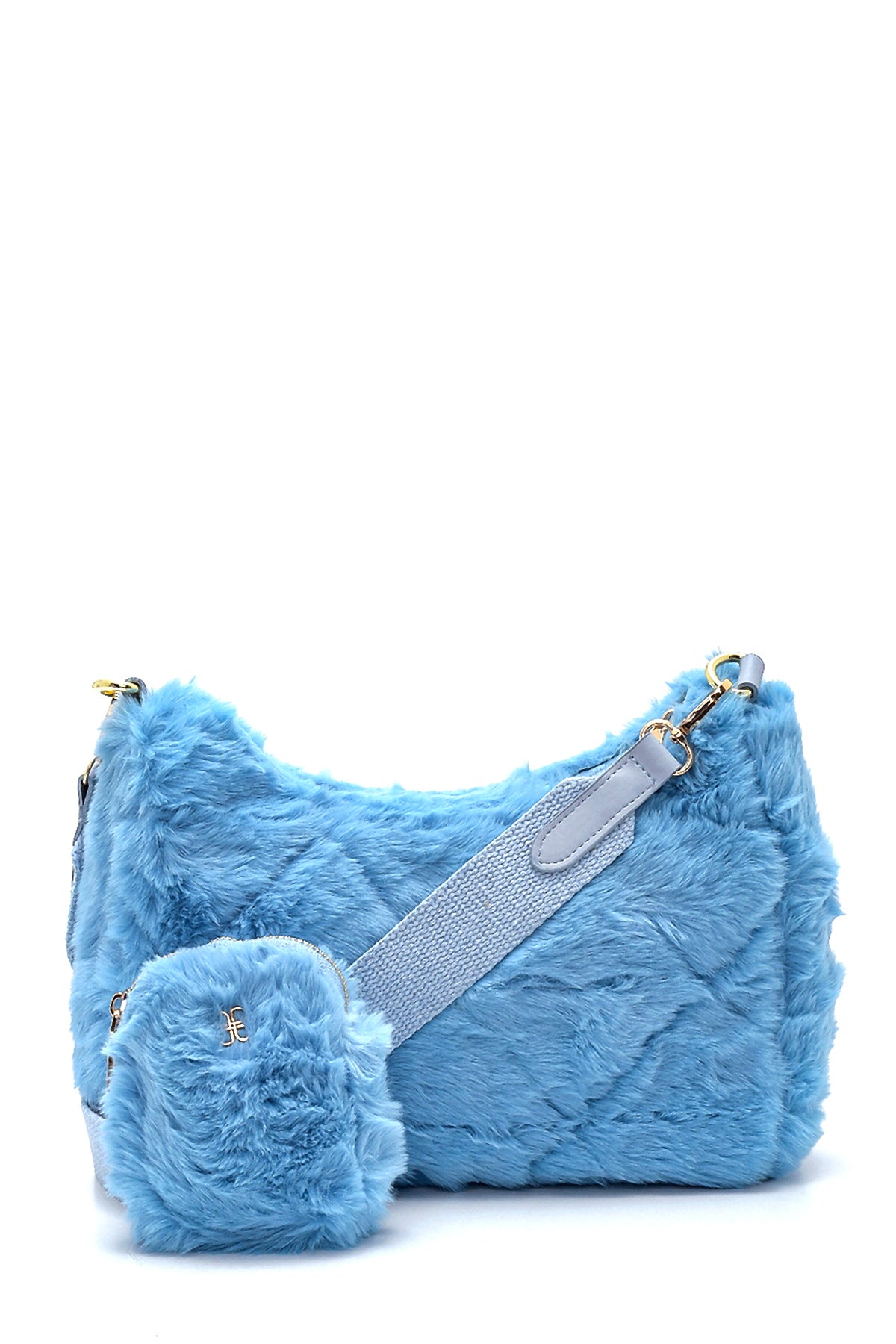 Women's Plush Crossbody Bag 21WBD2138PH | Derimod