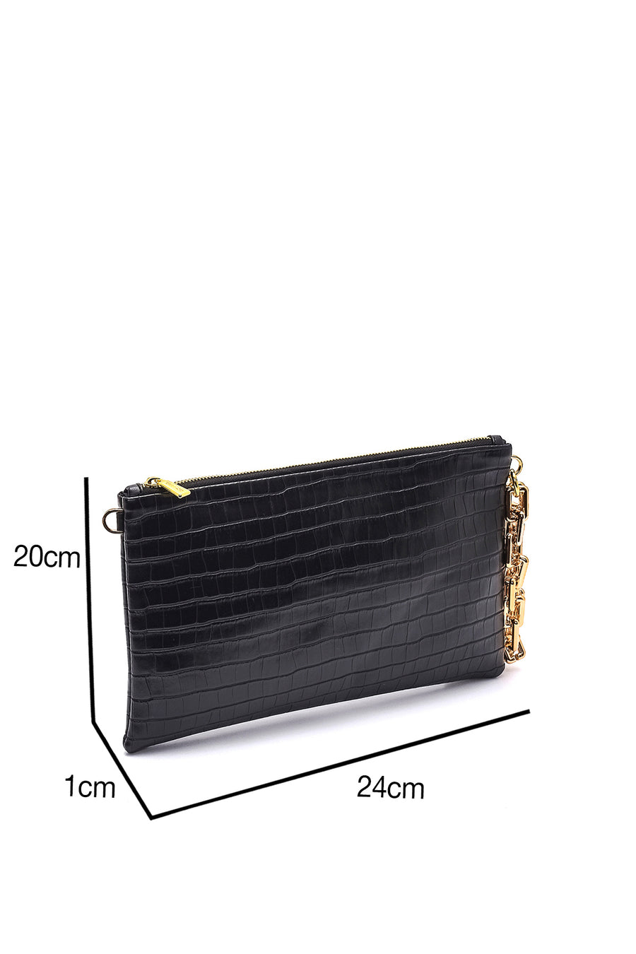 Crocodile Portfolio with Women's Accessories