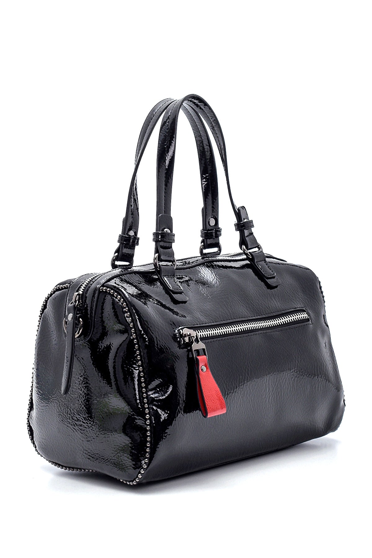 Women's Patent Leather Handbag 21WBD242416 | Derimod
