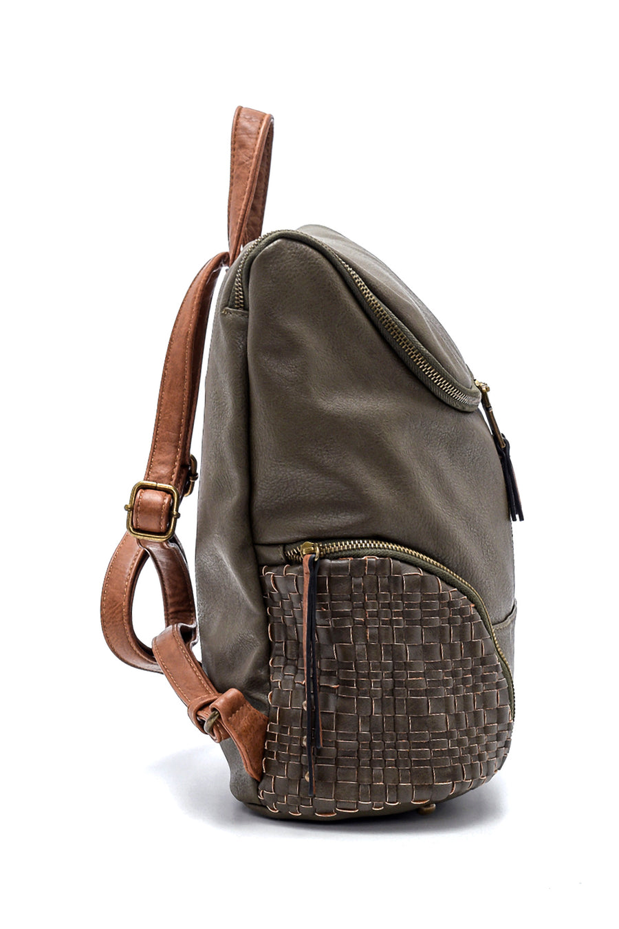 Women's Knitted Detailed Backpack
