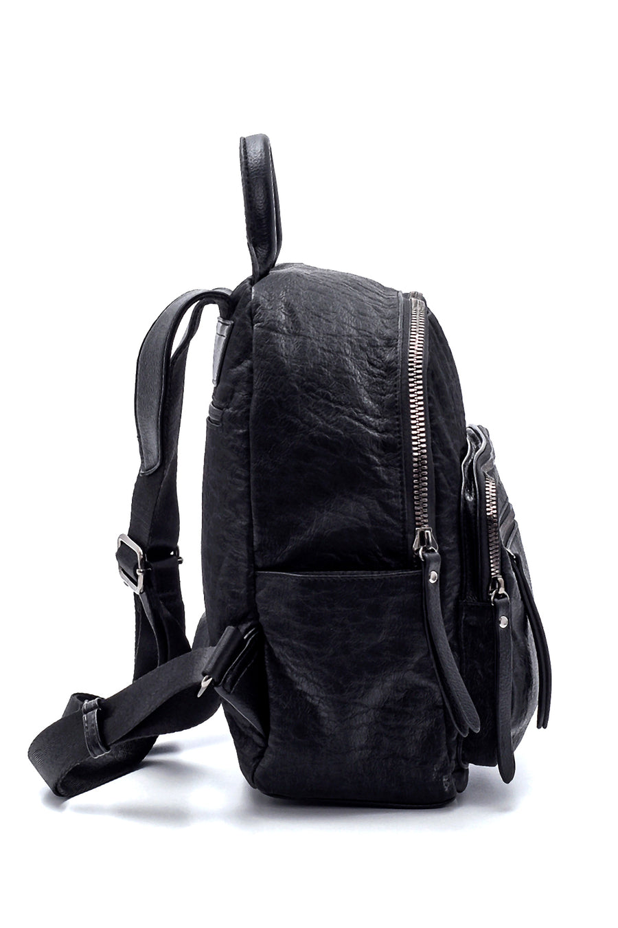 Women's Backpack with Side Pockets
