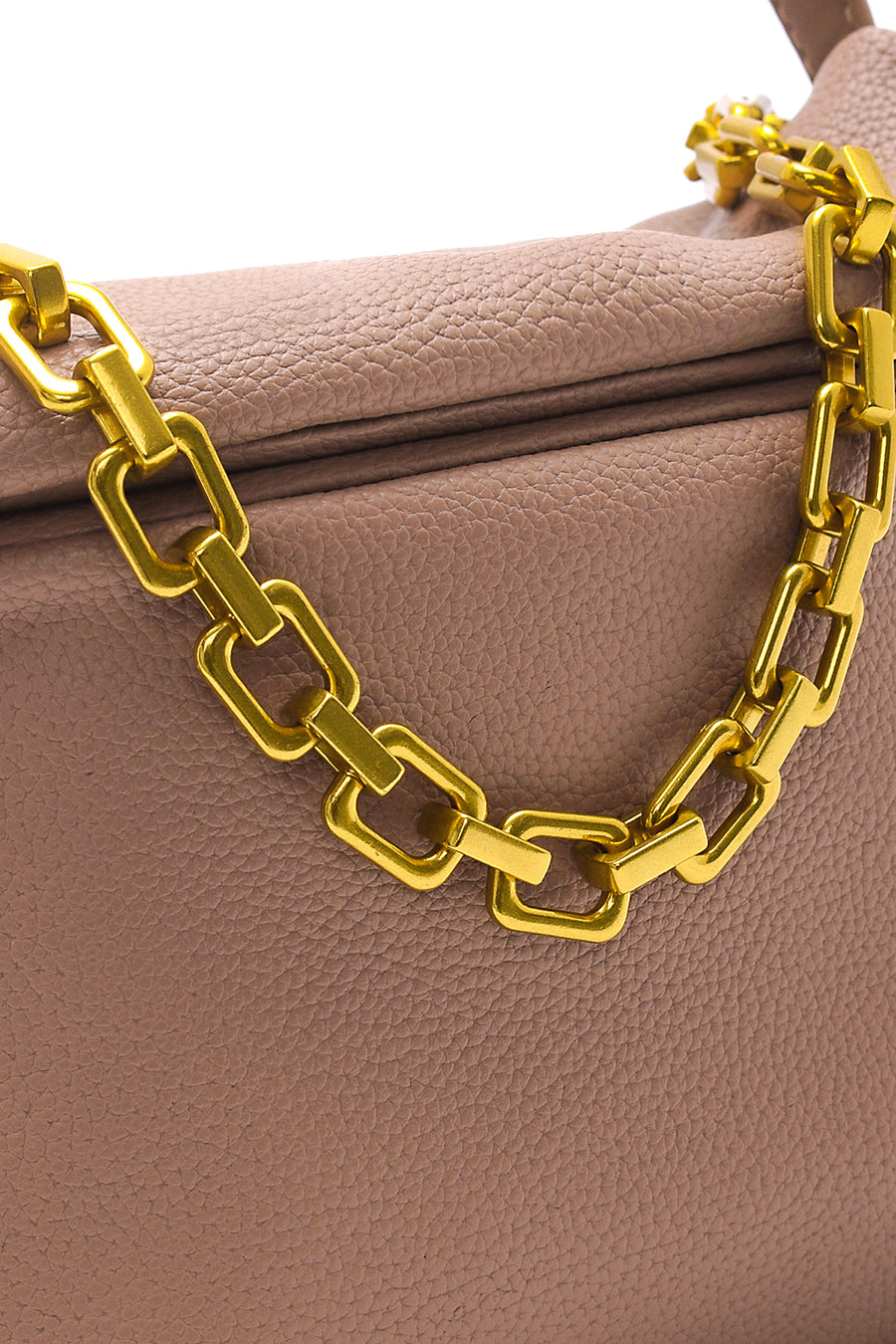 Women's Mink Chain Strap Shoulder Bag