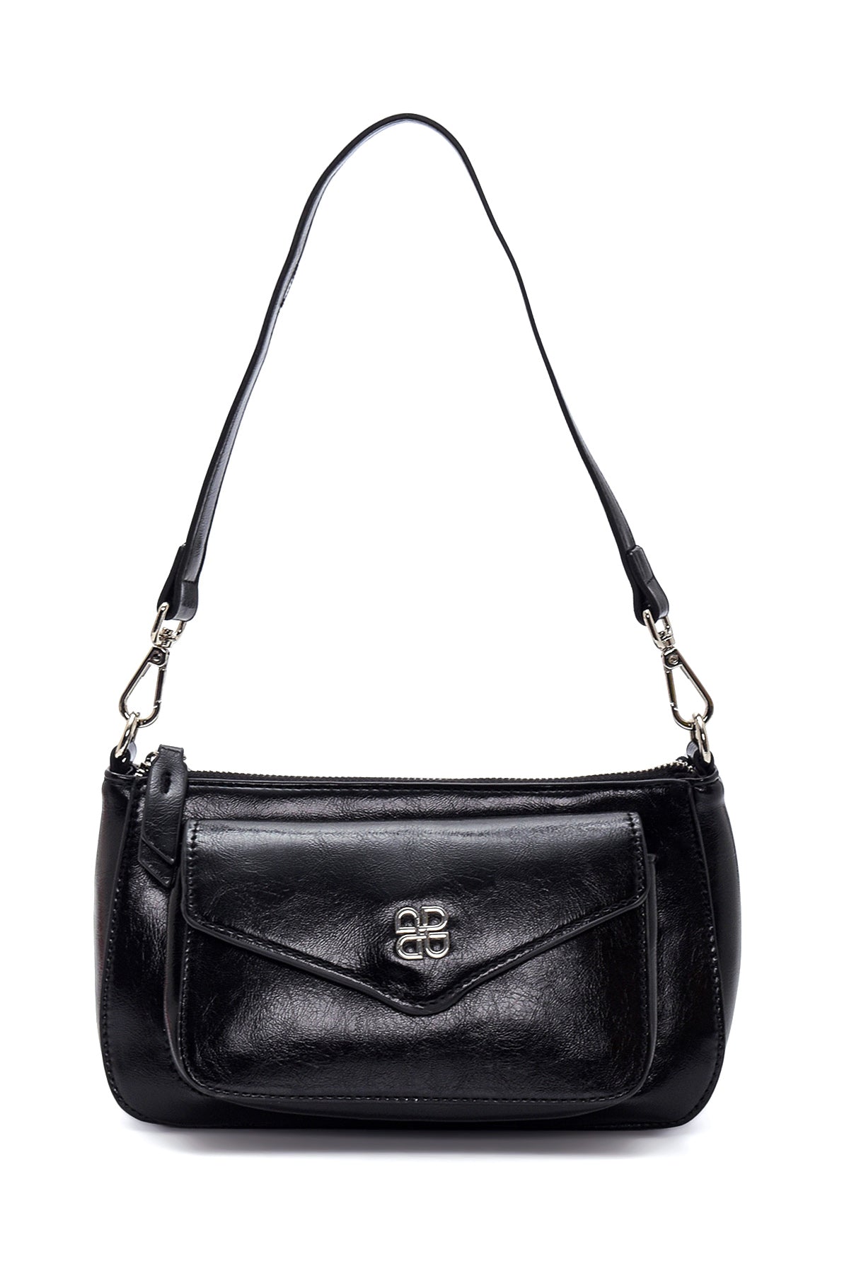 Women's Patent Leather Classic Shoulder Bag 21WBD247516 | Derimod