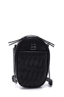 Women's Geometric Patterned Mini Crossbody Bag | Derimod