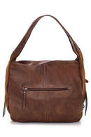 Women's Suede Shoulder Bag | Derimod
