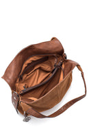 Women's Suede Shoulder Bag | Derimod