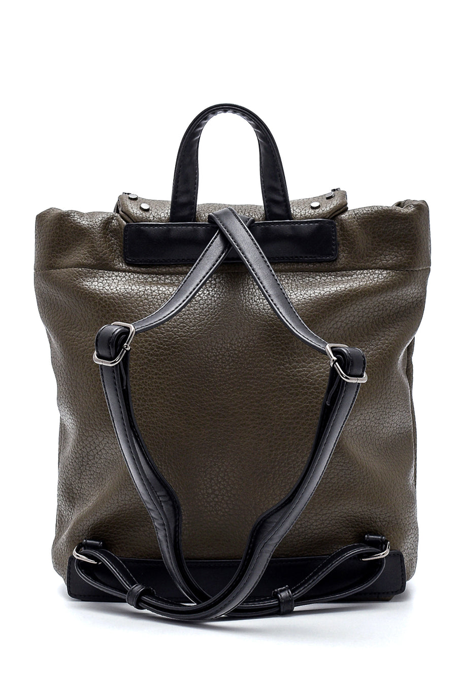 Women's Metal Detailed Backpack