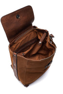 Kadın Taba Süet Sırt Çantası | Derimod