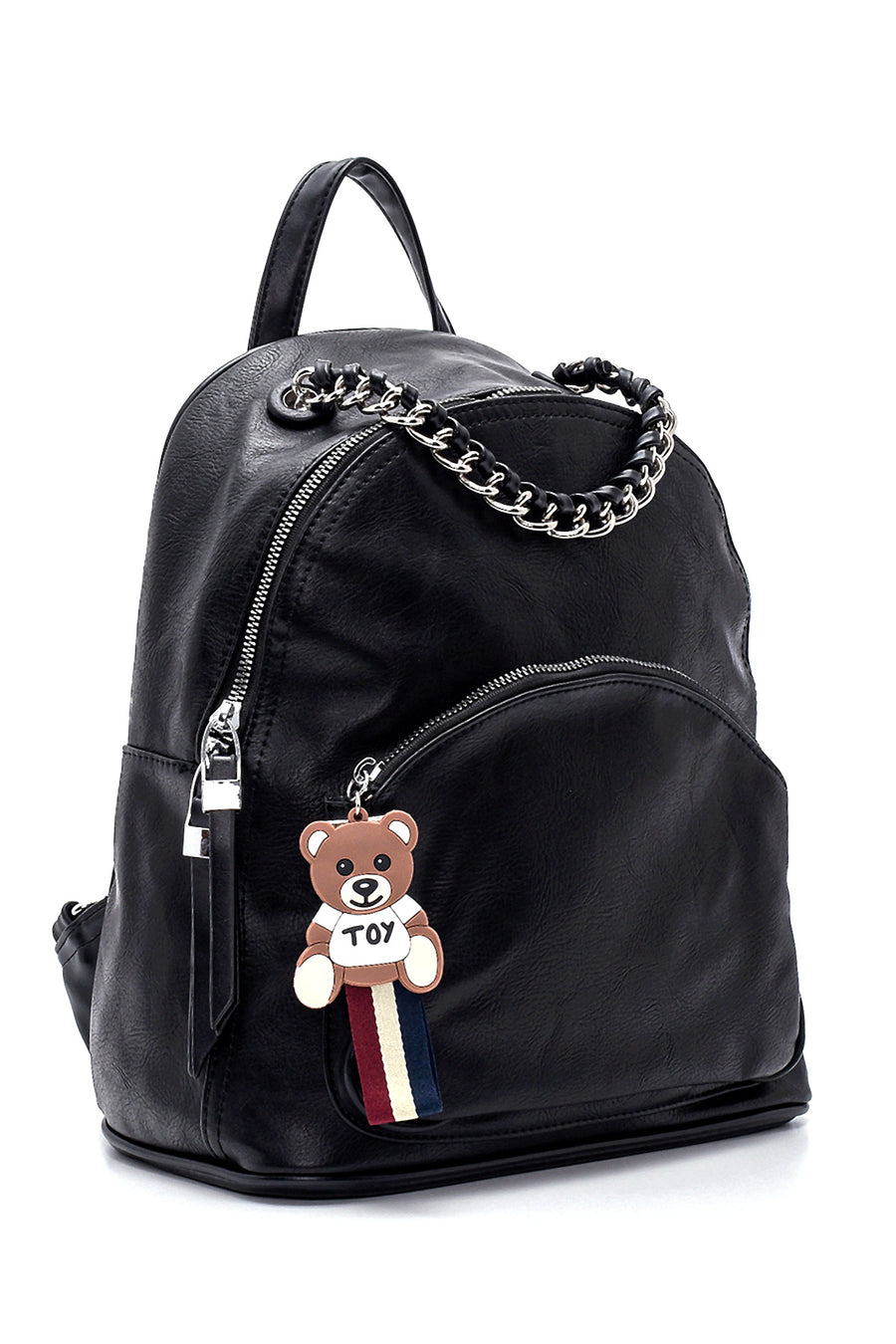 Women's Accessory Detailed Backpack