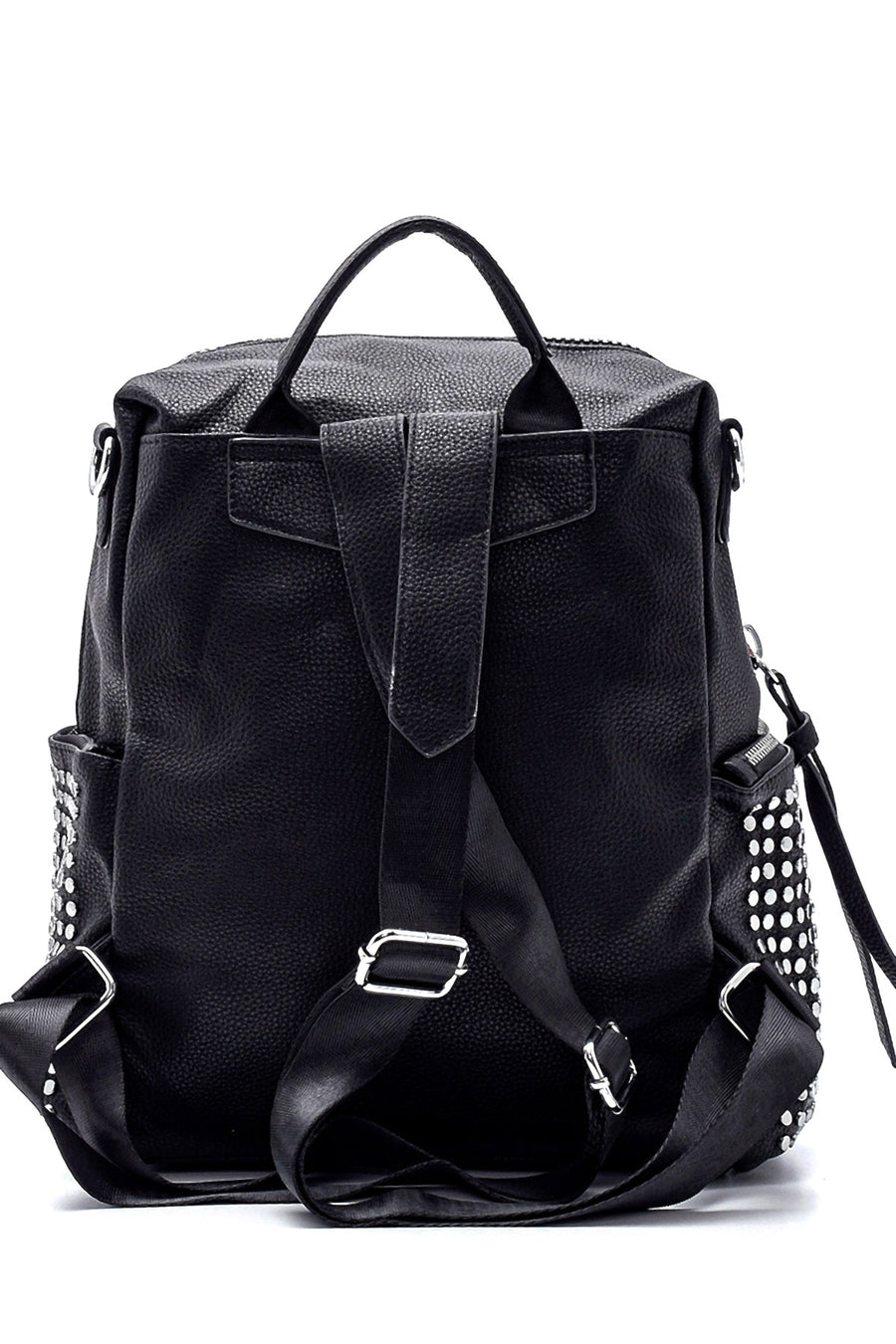 Women's Metal Detailed Backpack