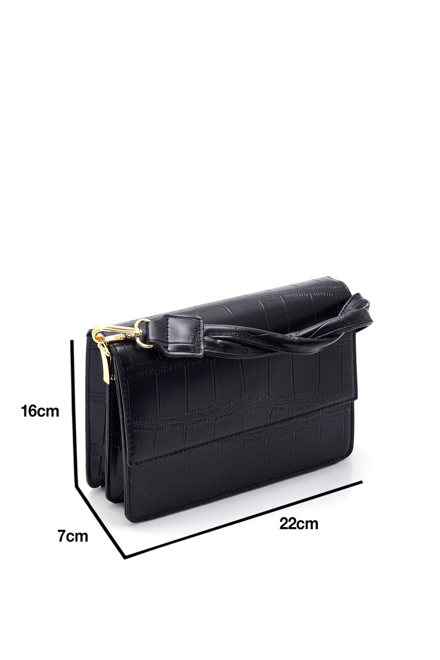 Women's Crocodile Classic Shoulder Bag