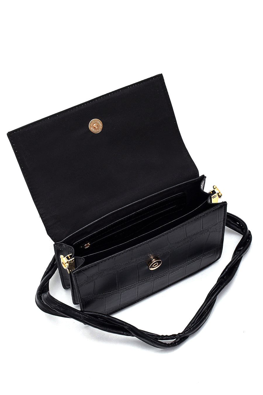 Women's Crocodile Classic Shoulder Bag