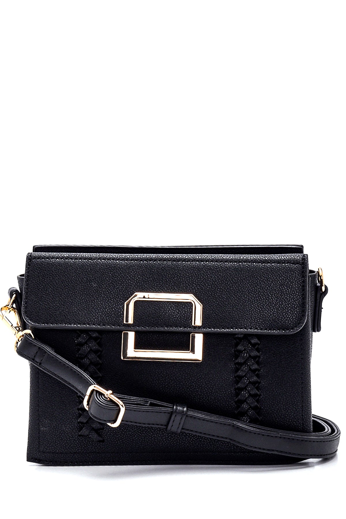 Kadın Örgü Detaylı Çapraz Çanta 21WBD2902FT | Derimod