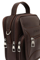 Erkek Kahverengi Çapraz Çanta | Derimod