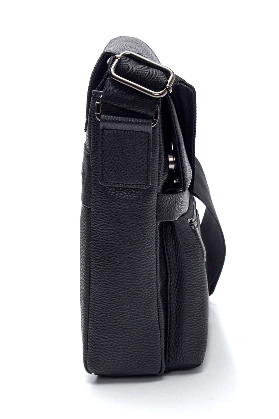 Men's Black Messenger Bag