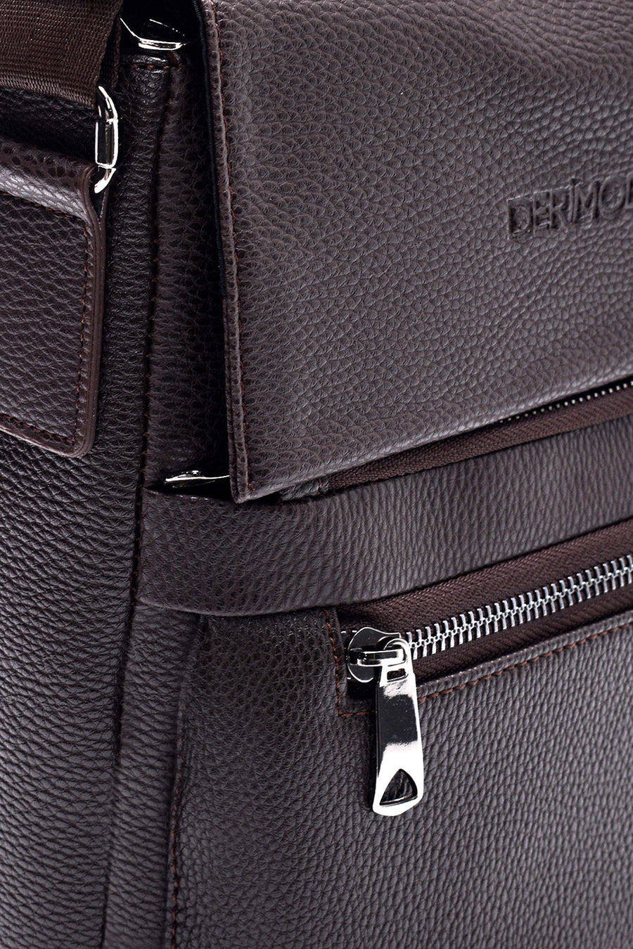Men's Brown Messenger Bag