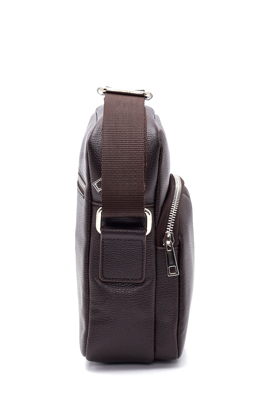 Men's Brown Messenger Bag