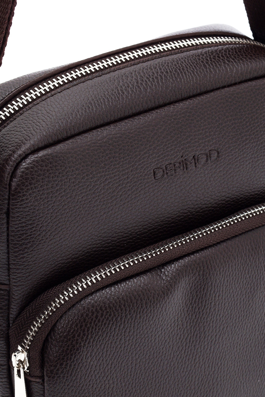 Men's Brown Messenger Bag