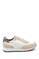 Women's Leather Patterned Sneaker | Derimod