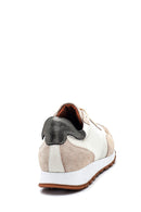 Women's Leather Patterned Sneaker | Derimod