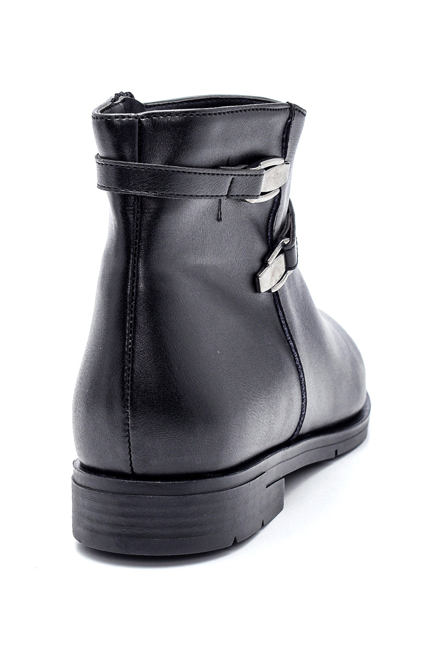 Women's Buckle Detailed Boots