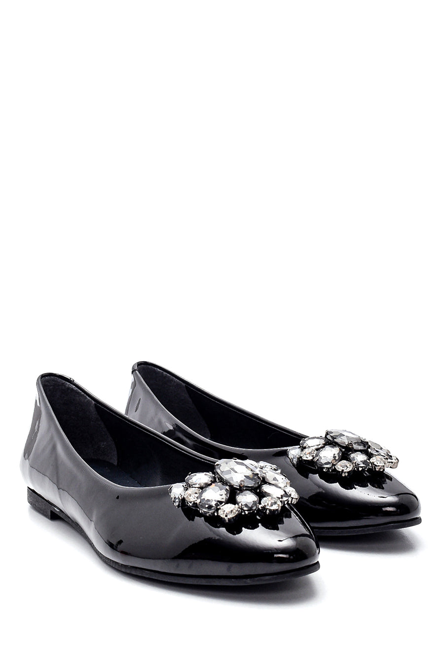 Women's Stone Detailed Ballerinas