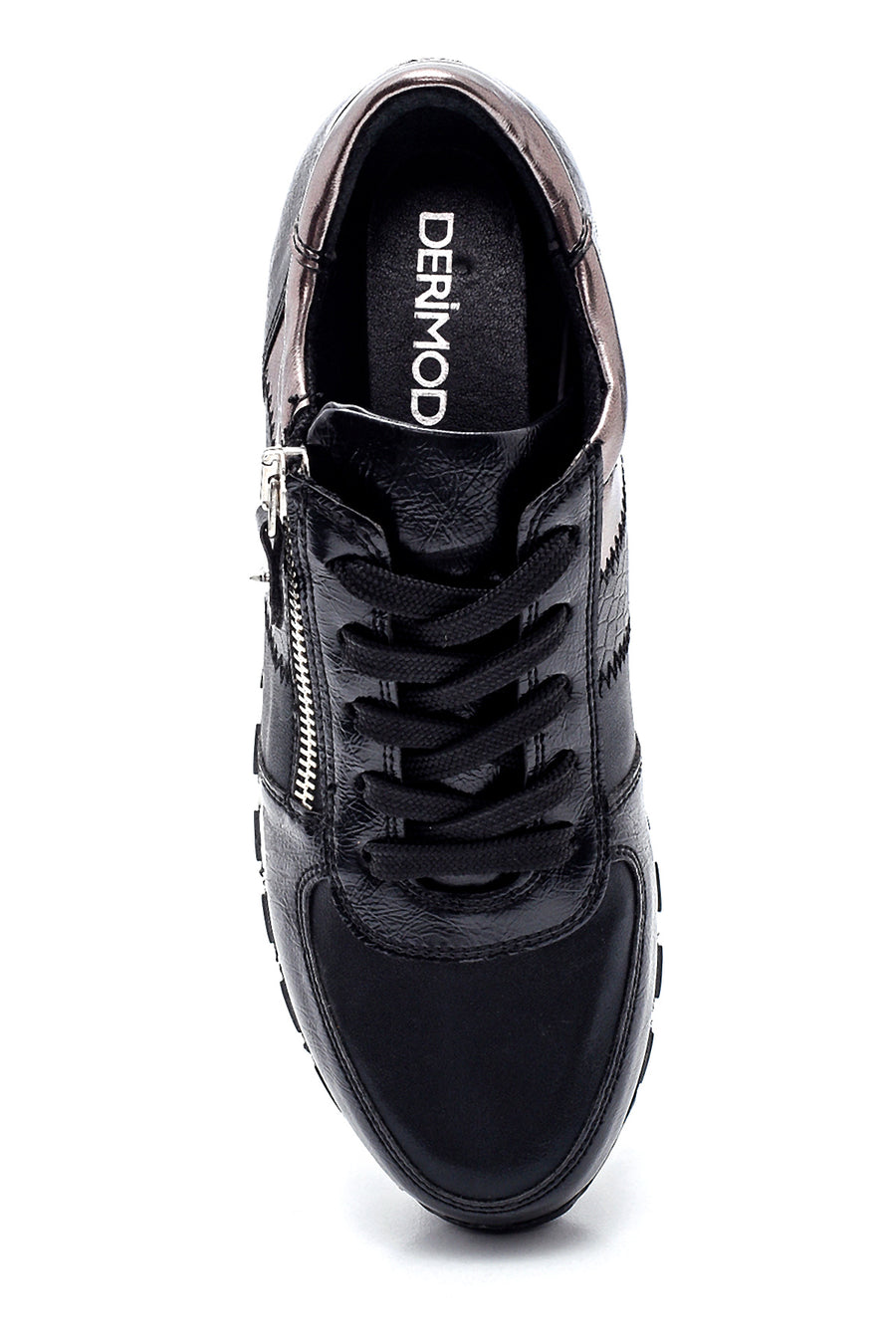 Kadın Fermuar Detaylı Sneaker