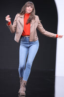 London Kadın Deri Ceket | Derimod