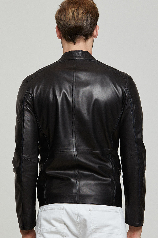 Pogba Men's Leather Jacket
