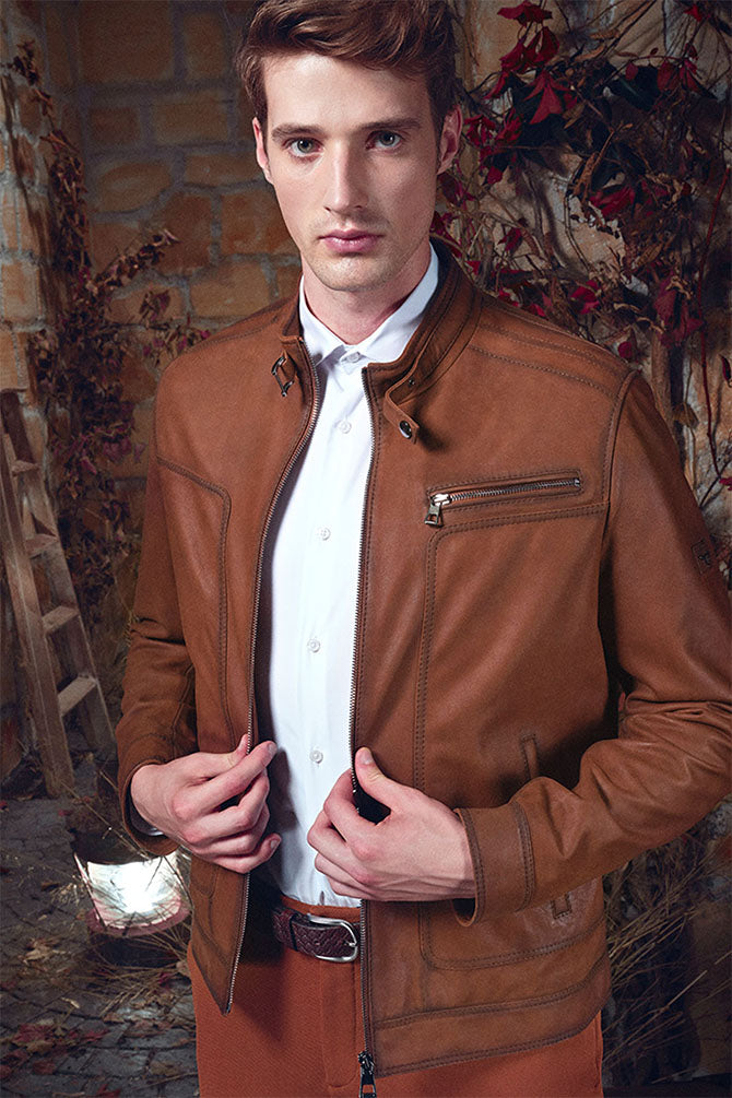 Barella Erkek Deri Ceket 21WGD64137B | Derimod