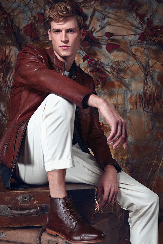 Harden Men's Leather Jacket