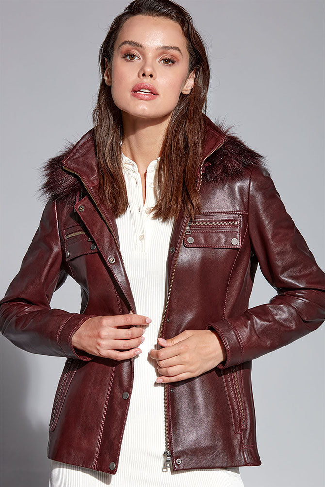 Edite Women's Leather Jacket