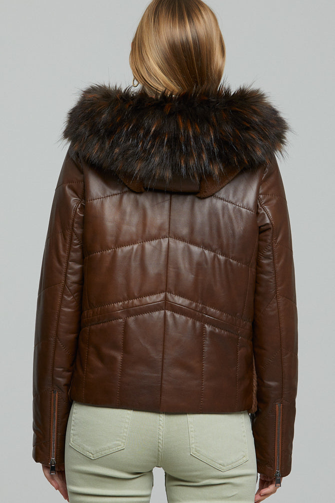 Wendy Women's Leather Jacket