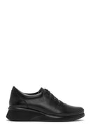 Women's Black Leather Comfort Shoes | Derimod