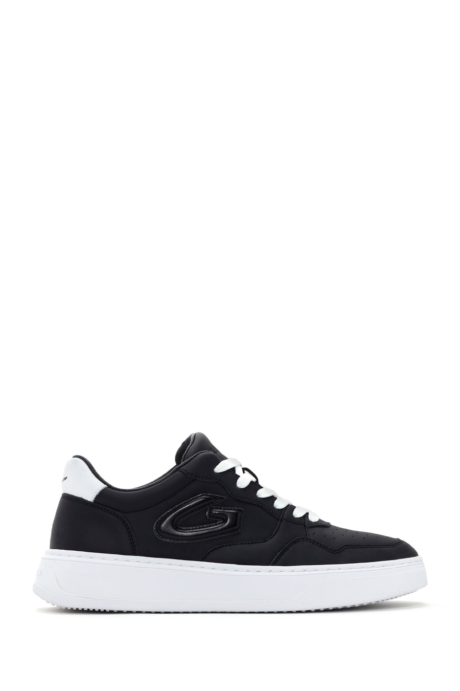 Alberto Guardiani Erkek Siyah New Era Kalın Tabanlı Deri Sneaker G03M100017 | Derimod