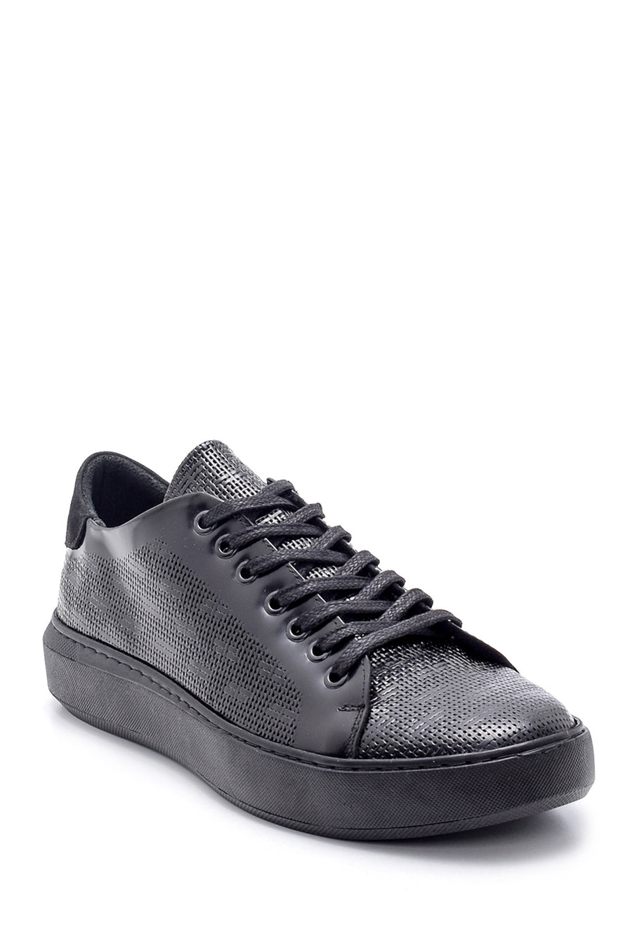Men's Leather Printed Sneaker