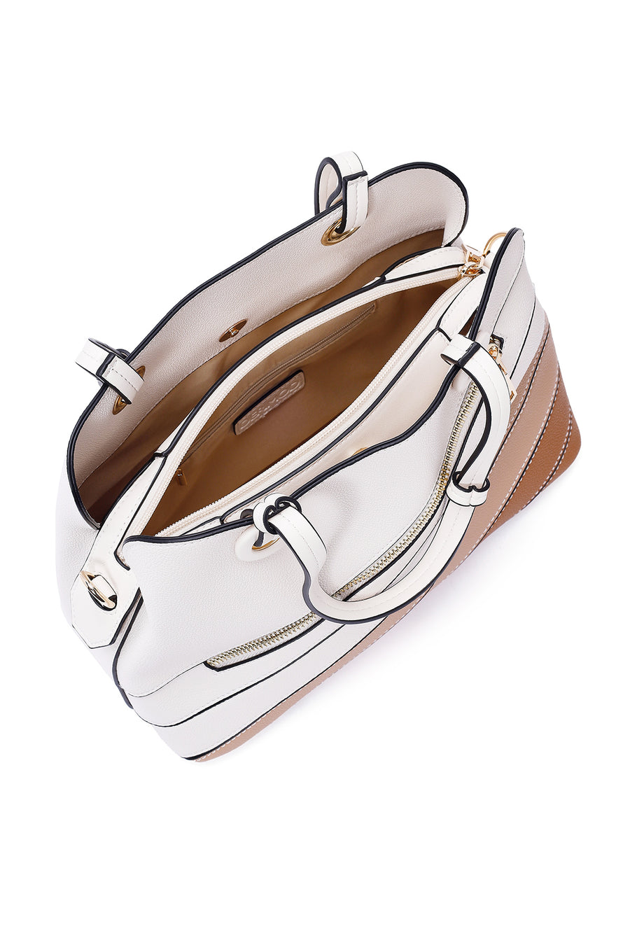 Women's Beige Long Strap Shoulder Bag