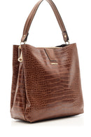 Women's Crocodile Detailed Shoulder Bag | Derimod