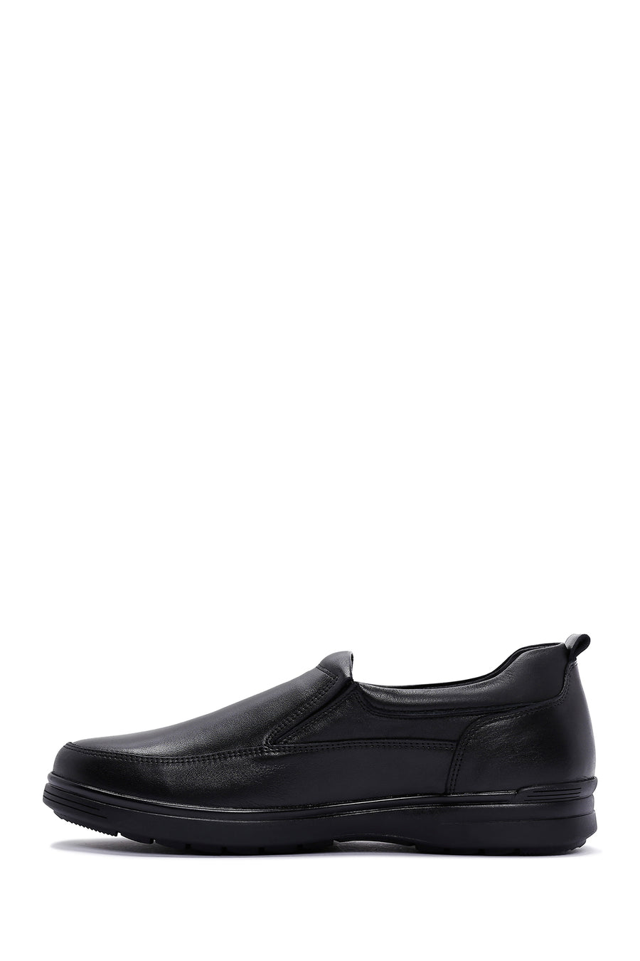 Men's Black Leather Commfort Loafer