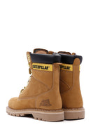 Caterpillar Women's Beige Nubuck Leather Boots | Derimod