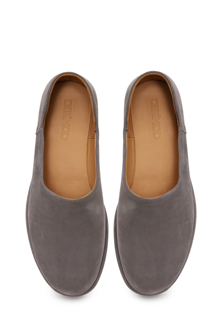 Male Grey Suede Loafer