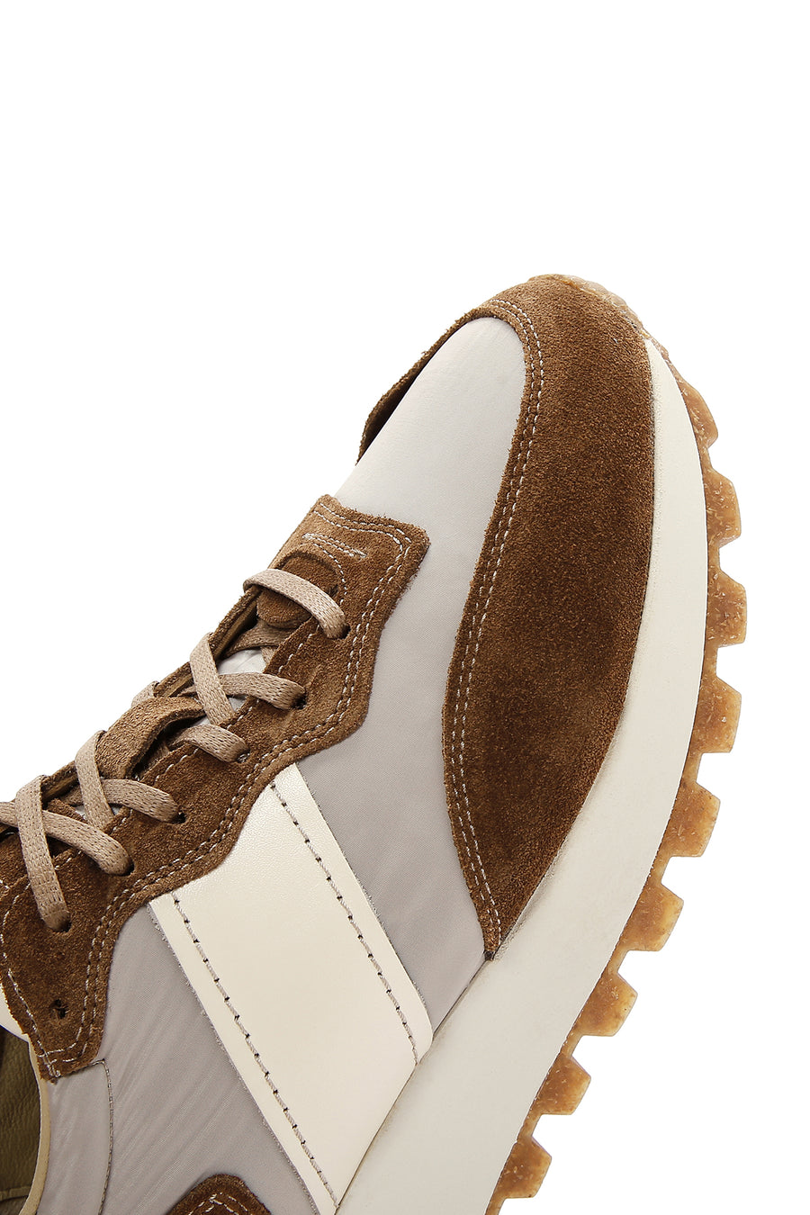 Men's Mink Suede Leather Detailed Sneaker