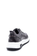 Men's Leather Printed Sneaker | Derimod