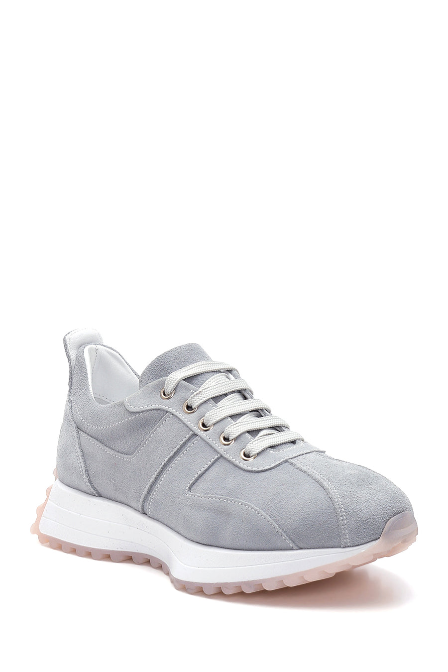 Kadın Deri Süet Sneaker