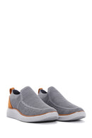 Derimod Zero Men's Gray Thick Sole Sneaker | Derimod